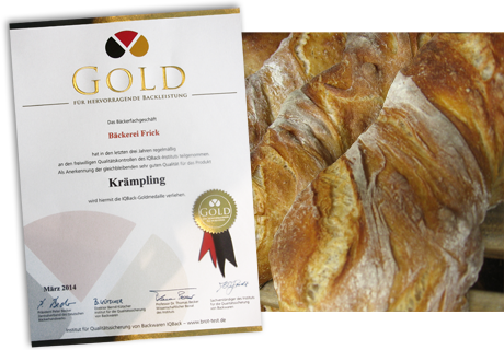 Gold für Krämpling Brot